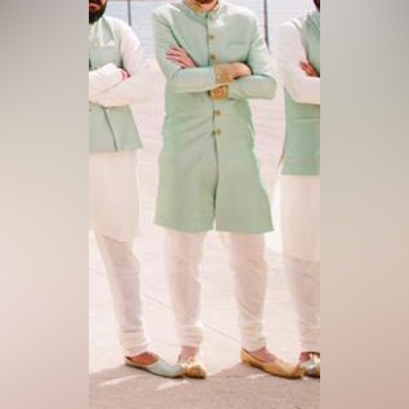 Men’s Silk Sherwani - Picture 2 of 9